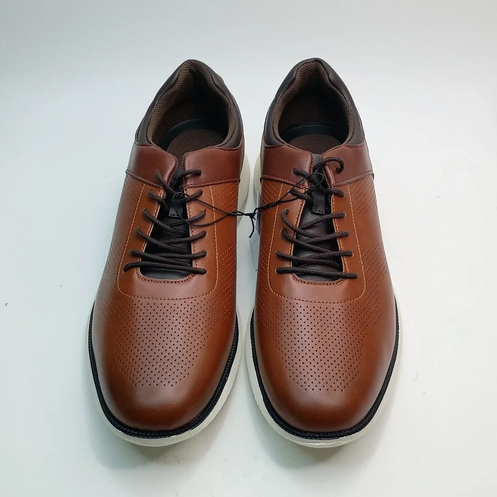 Perry Ellis Portfolio Casual Men Size 13‎ Brown Ultra Foam 1904710